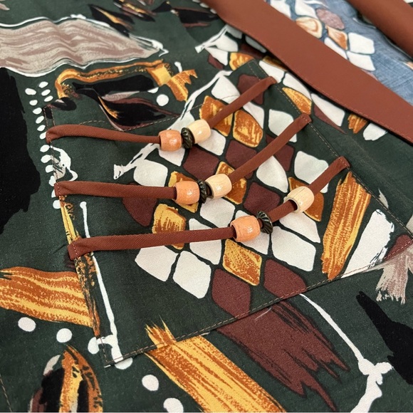 Vintage 80's Boho Funky Blazer Jacket - Picture 9 of 15